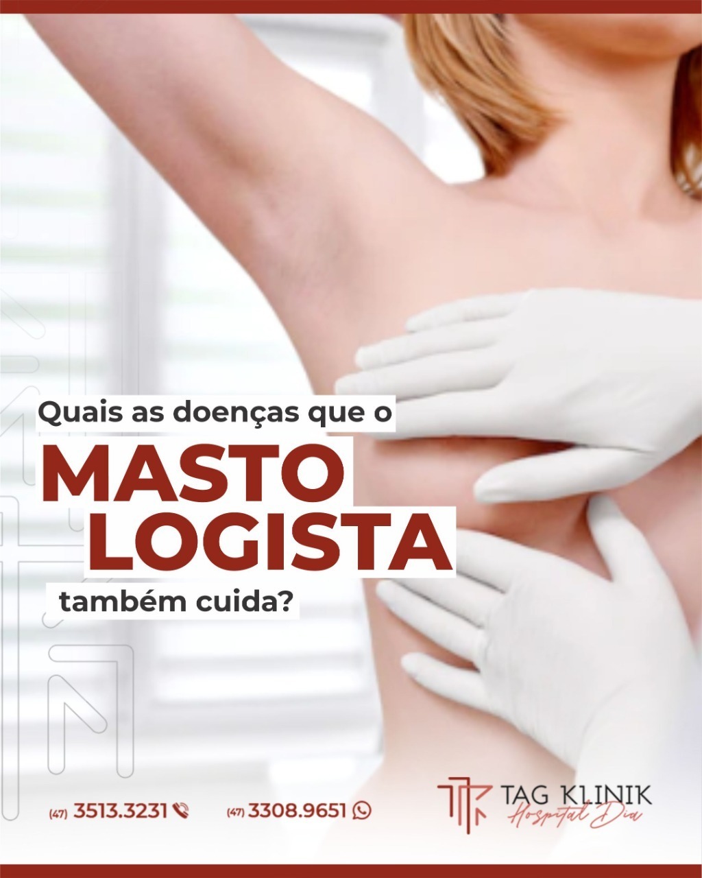 Quais as doenças que o mastologista também cuida?