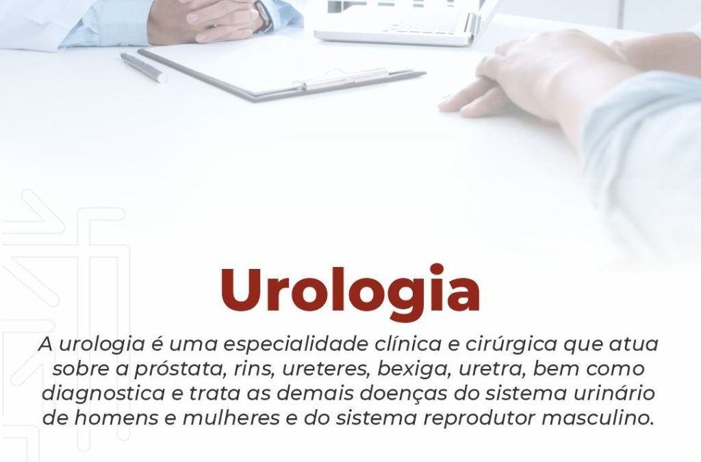 Novidade na TAG: Urologia!