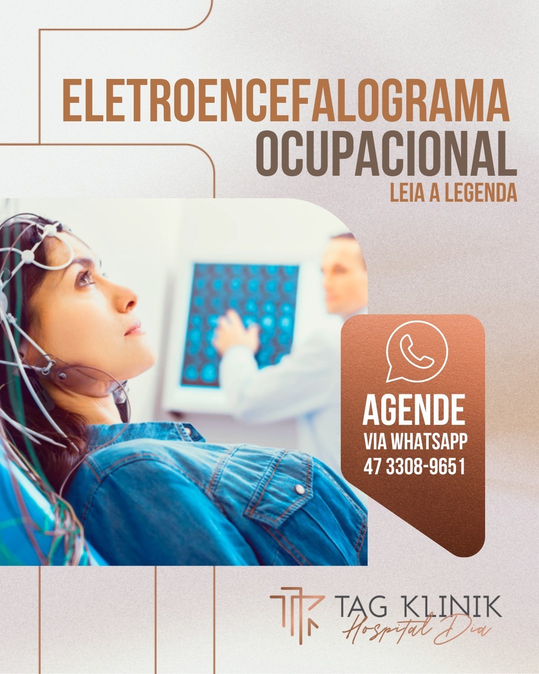 Exame de Eletroencefalograma Ocupacional